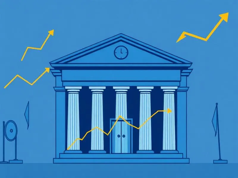 Central bank policy illustration showing how monetary policy affects FD interest rates