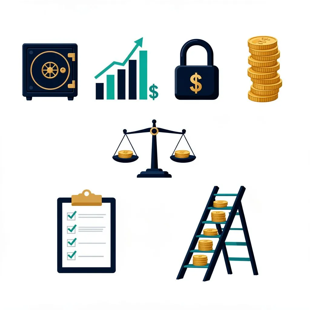 Visual guide comparing traditional, high-yield, no-penalty, and jumbo certificate of deposit options